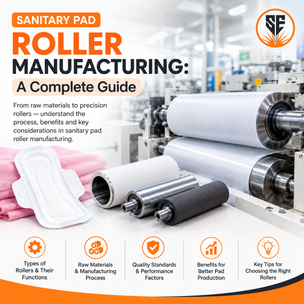 sanitary pad roller manufacturer